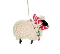 Sass & Belle Sheep in Scarf Felt Decoration