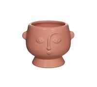 Sass & Belle Small Face Planter Matt Pink