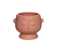 Sass & Belle Small Face Planter Matt Pink