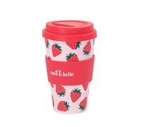 Sass & Belle Strawberry Travel Coffee Cup