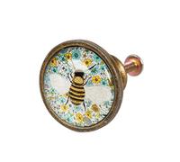Sass & Belle Summer Floral Bee Drawer Knob