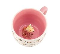 Sass & Belle Surprise Leopard Mug - Playful Ceramic Coffee Cup with Hidden Animal, Fun Gift Idea for Mum, Coffee Mugs, Tea Cup, Novelty Mugs for Him and Her, Sass and Belle Mug