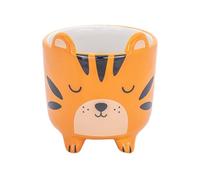 Sass & Belle Tiger Mini Planter on Legs - Decorative Plant Pot for Indoor Bulb Planter or Succulents - Cute Animal Mini Print for Home or Office