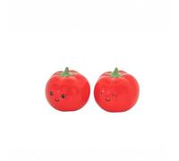 Sass & Belle Tomato Salt & Pepper Shakers - Cute Novelty Red Kitchen Accessories for Dining Table or Dressing Table - Quirky House Gifts