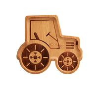 Sass & Belle Tractor Bamboo Plate