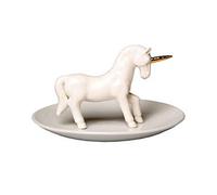 Sass & Belle Unicorn Trinket Dish Ornament White 15X8X15Cm