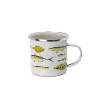 Sass & Belle Vintage Fish Enamel Mug