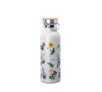 Sass & Belle Vintage Flowers Metal Water Bottle