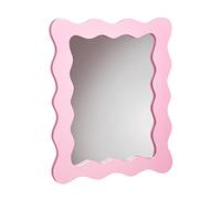 Sass & Belle Wiggle Border Mirror Pink
