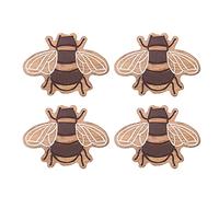 Sass & Belle Wooden Bee Coasters - Set of 4
