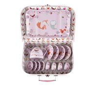 Sass & Belle Kids' Tea Set Woodland Friends Picnic Box Pink