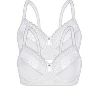 Sassa Lovely Secret Pack of 2 Underwired Bra with Lace 24790 34-44 B-E