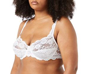 Sassa Women's Bügel-BH24660 Full Cup Plain Everyday Bra, White, 42D (Manufacturer size:95D)
