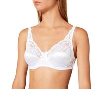 Sassa Women's Bügel-BH mit Einlage Everyday Bra, Opaque inches, White-Weiß (Weiß 00100), 38CC