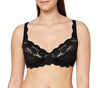 Sassa Women's Bügel-BH Everyday Bra, Black (Schwarz 00500), 36D (Size:80D)