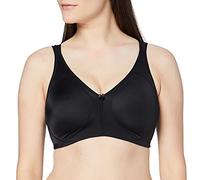 Sassa Women's Soft-BH doppelt vorgeformt Soft Cup Plain Everyday Bra, Black (Schwarz 00500), 34B (Manufacturer Size:75B)