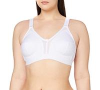 Sassa Women's Soft-BH Jacquard Everyday Bra, White-Weiß (Weiß 00100), 38BB