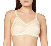 Sassa Women's Soft-bh Jacquard Plain Full Cup Everyday Bra, Ivory (Champagner 00300), 48B (Manufacturer size:110B)