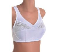 Sassa Women's Soft-BH Funktion Bra, White (White 00100), 38D