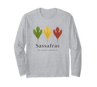 Sassafras Leaves - Sassafras albidum Tree Lover Long Sleeve T-Shirt
