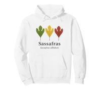 Sassafras Leaves - Sassafras albidum Tree Lover Pullover Hoodie