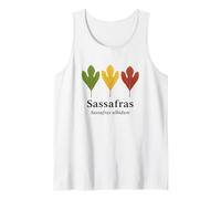 Sassafras Leaves - Sassafras albidum Tree Lover Tank Top