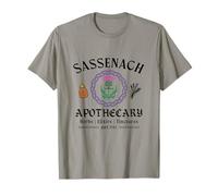 Sassenach Apothecary Scottish Thistle Est 1743 T-Shirt