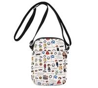 Sassenach Crossbody Bag Jamie Fraser Gift Sing Me a Song Gifts Sassenach Shoulder Bag Scottish Thistle Messenger Bag (Fraser's UK1)