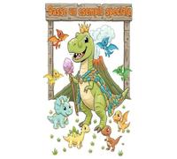 Sasso un esempio speciale: Libro da colorare sulla gentilezza e l'amicizia per bambini 3-6 anni. Un viaggio educativo con rime e disegni di dinosauri.