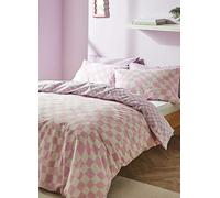 Sassy B Checkerboard Wave Duvet Cover Set Green