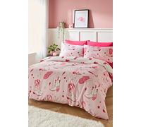 Sassy B 'Cowgirl Boot' Reversible Duvet Cover Set in Pink | Size: Double Sassy B Pink Double