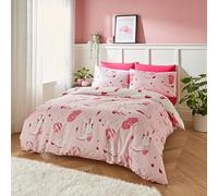 Sassy B Cowgirl Boot Reversible Single Duvet Cover Set with Pillowcases Pink