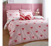 Sassy B Dotty Bows Pink Bedding Set - Single
