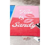Sassy B 'Fine & Sandy' Cotton Beach Towel in Pink Sassy B Pink