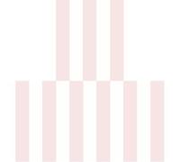 Sassy B Stripe Tease Wallpaper White/Pink (Pack of 3)