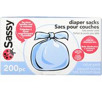 Sassy Baby Disposable 200 Counts Diaper Sacks