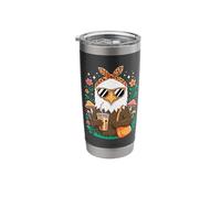 Sassy Bald Eagle Boba Milk Tea Bald Eagles Stainless Steel Insulated Tumbler