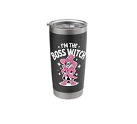 Sassy Boss Witch Funny Feminist Halloween Empowerment Stainless Steel Insulated Tumbler