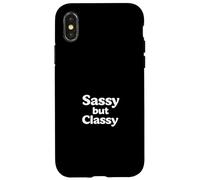 Sassy but Classy Case for iPhone X/XS