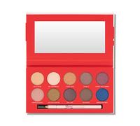 Sassy by Savannah Chrisley Bounce Back Queen Palette - Pigmented Matte and Shimmer Eyeshadow Shades - Comes with Black Eyeliner - Creates Attractive, Bold Looks to Enhance Your Face - 2 pc Makeup Kit