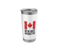 Sassy Canadian Pride Stainless Steel Insulated Tumbler