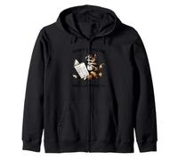 Sassy Cat - Don't rush me I'm waiting for the last minute Zip Hoodie