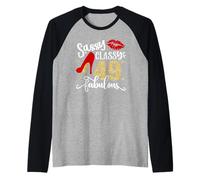 Sassy Classy 49 Fabulous 49th Birthday Party Decorations Raglan Baseball Tee