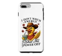 Sassy Duck Cowboy Hat I Shut The Power Off Case for iPhone 7 Plus/8 Plus