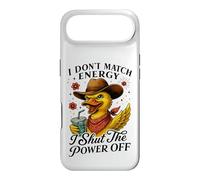Sassy Duck Cowboy Hat I Shut The Power Off Case for iPhone Air