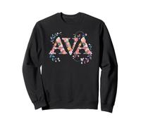 Sassy First Name AVA Personalized Girl Garden Reunion Outfit Sweatshirt