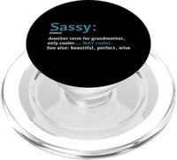 Sassy: Funny Definition Noun - Another Term PopSockets PopGrip for MagSafe