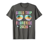 Sassy Girls Trip Florence 2026 Trip Swim Vacay Matching T-Shirt