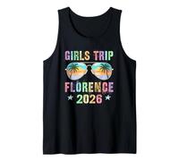Sassy Girls Trip Florence 2026 Trip Swim Vacay Matching Tank Top