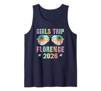 Sassy Girls Trip Florence 2026 Trip Swim Vacay Matching Tank Top